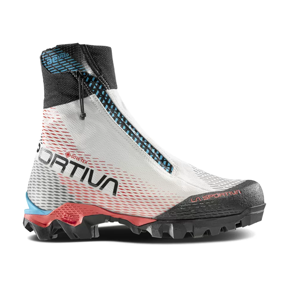 Mountaineering^La Sportiva AEQUILIBRIUM SPEED GTX WOMENS White/Hibiscus