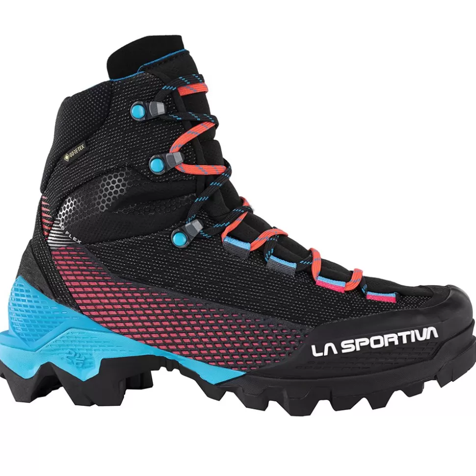 Mountaineering^La Sportiva AEQUILIBRIUM ST GTX WOMENS Black/Hibiscus