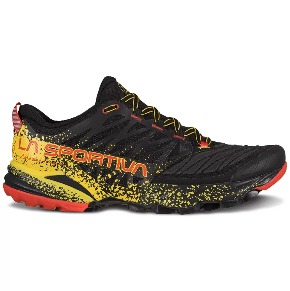 Running^La Sportiva AKASHA II Black/Yellow