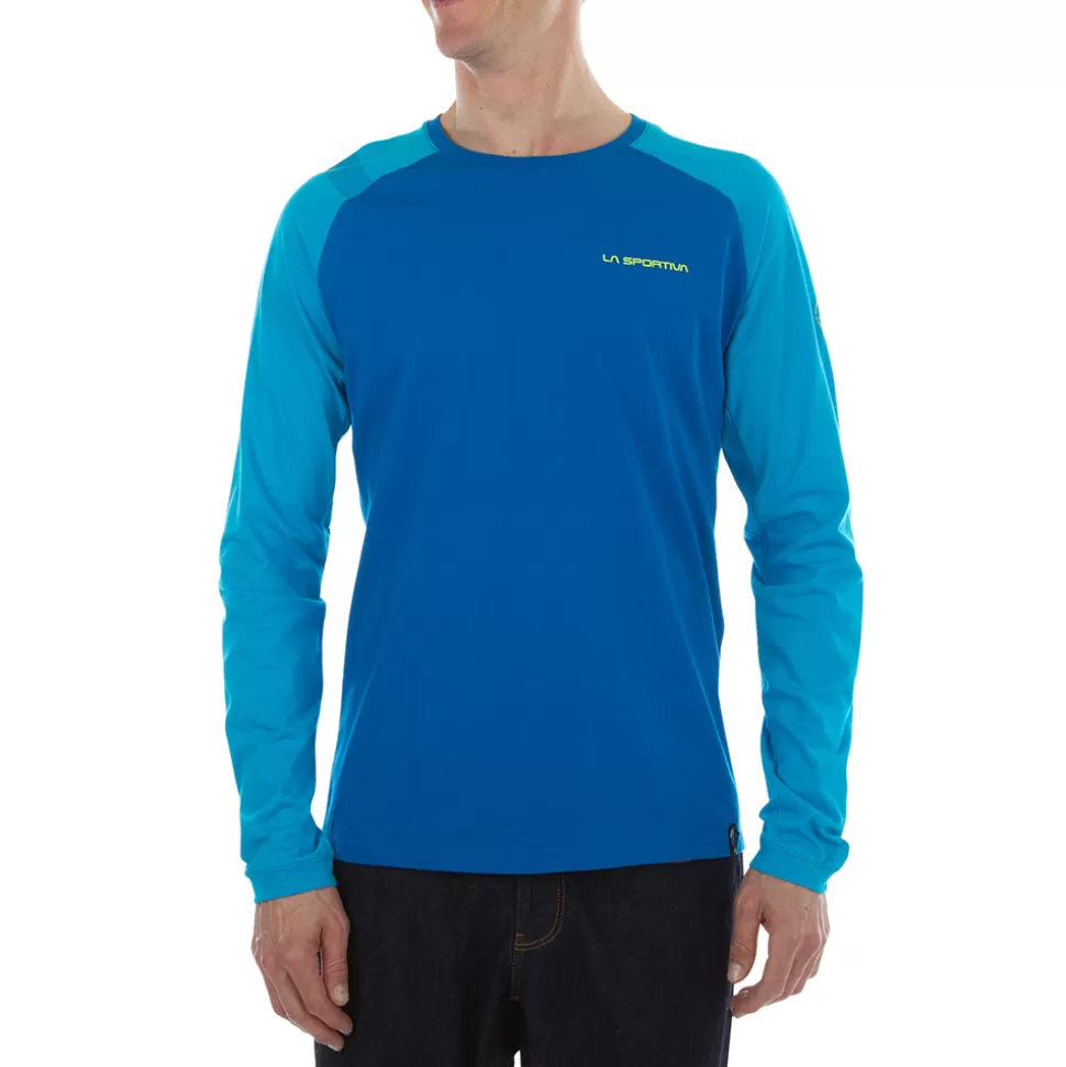 Sale | Shirts^La Sportiva BACK LOGO LONG SLEEVE M Carbon/Lime Punch