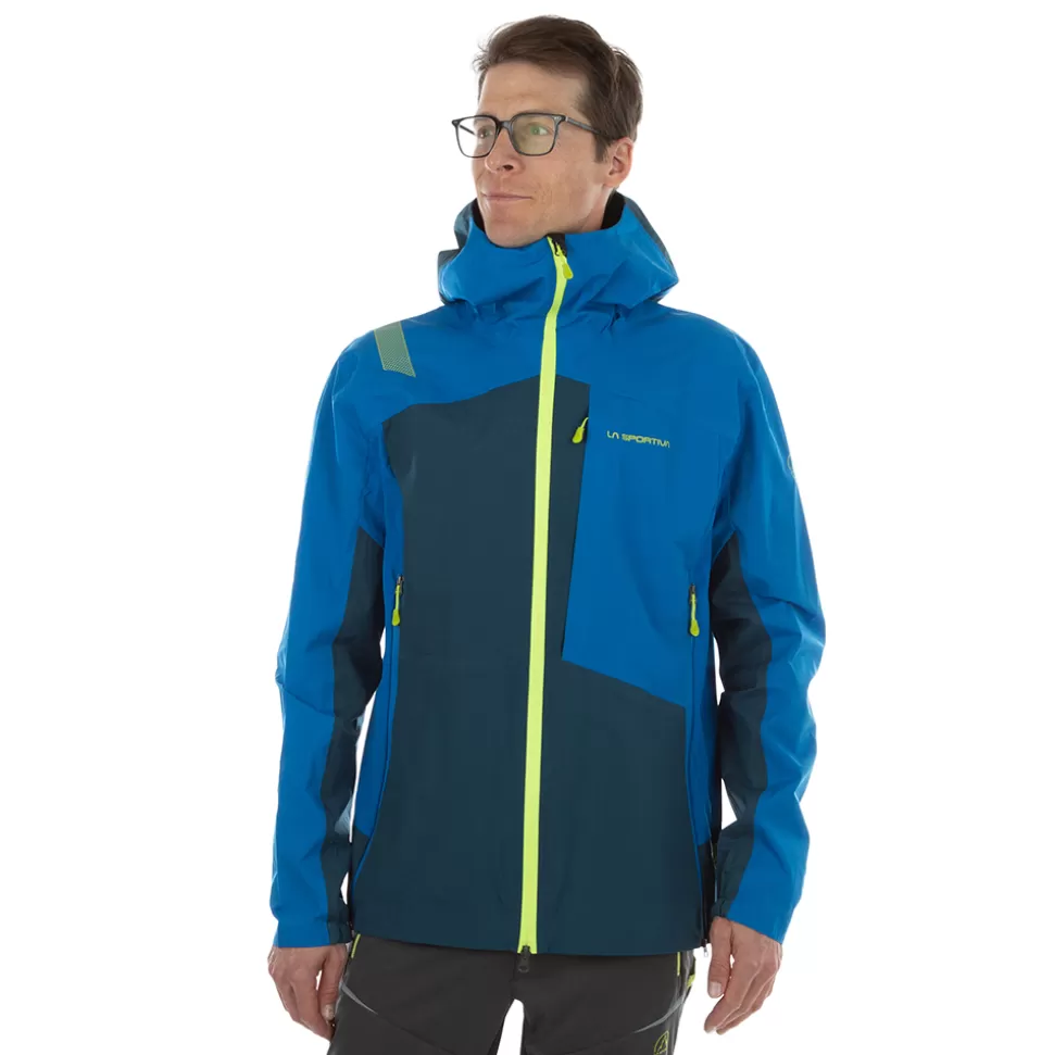 Sale | Jackets^La Sportiva CRIZZLE EVO SHELL JKT M Storm Blue/Electric Blue