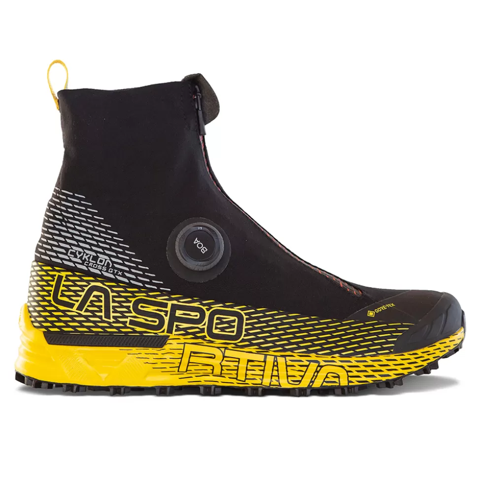 Running^La Sportiva CYKLON CROSS GTX Black/Yellow