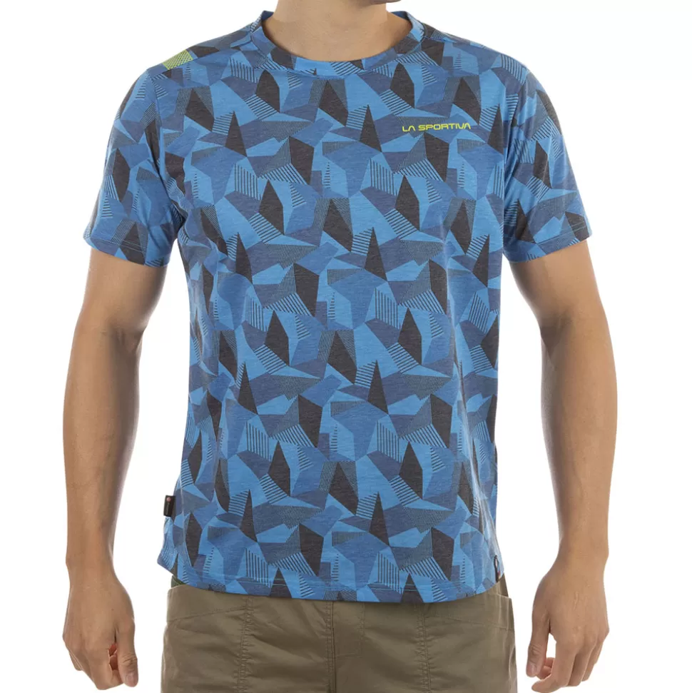 Shirts | Sale^La Sportiva DIMENSION T-SHIRT M Storm Blue/Hawaiian Sun