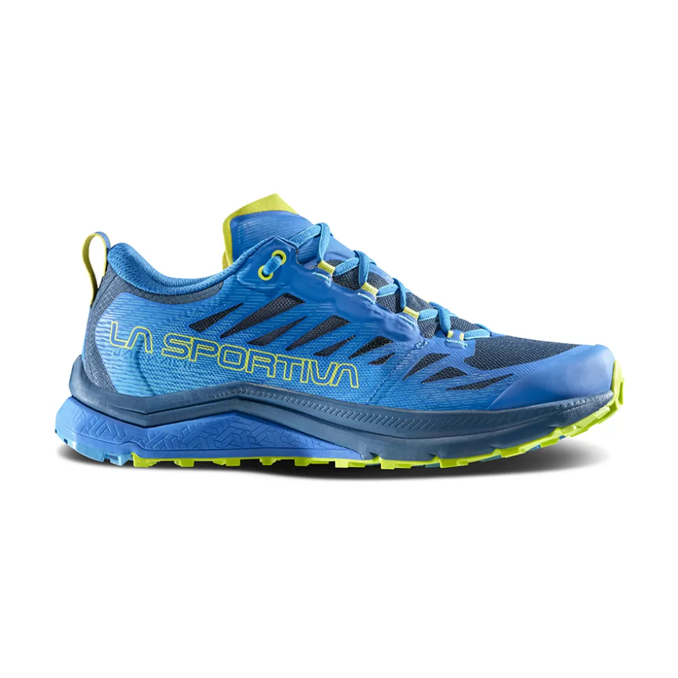 Running^La Sportiva JACKAL II Electric Blue/Lime Punch