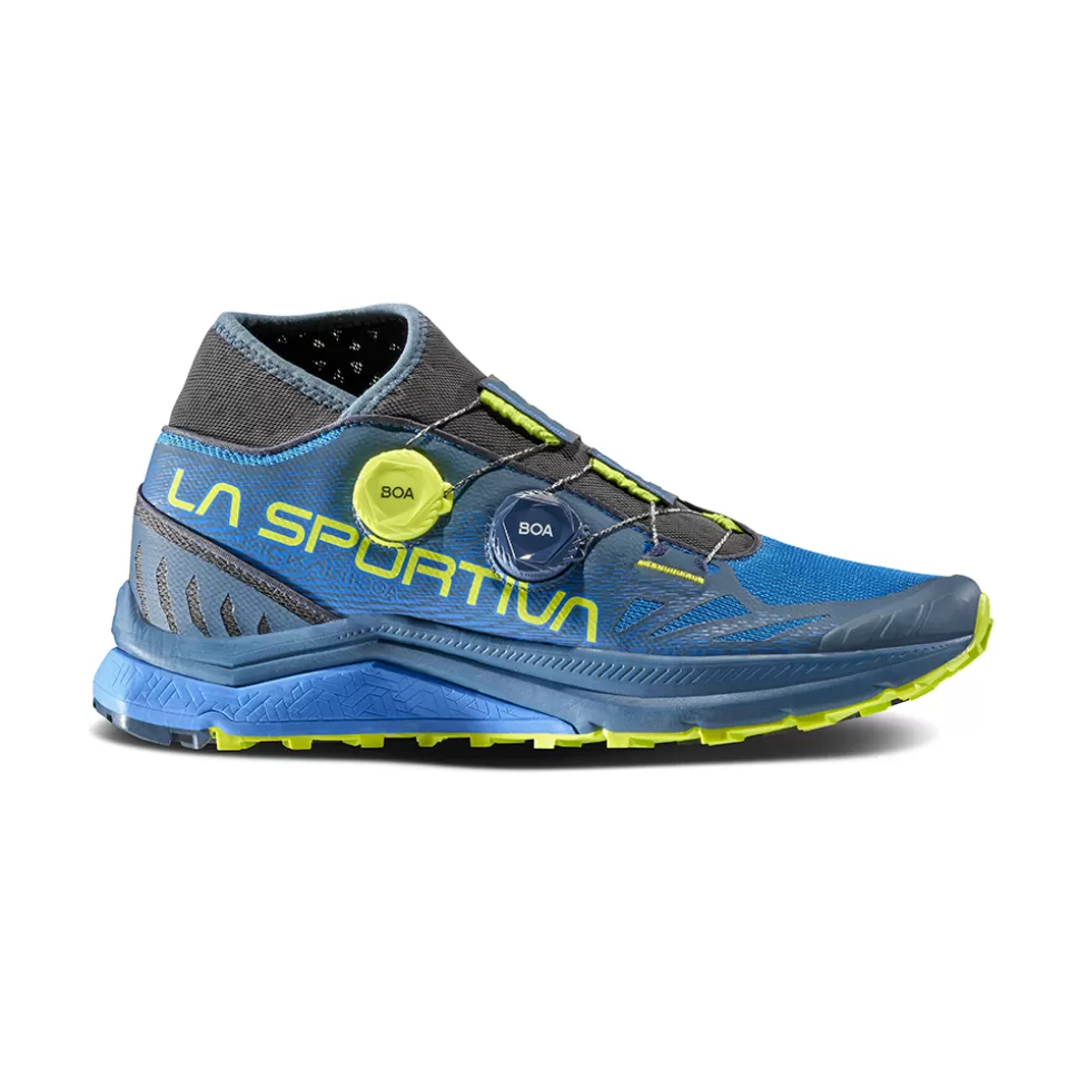 Running^La Sportiva JACKAL II BOA Storm Blue/Lime Punch