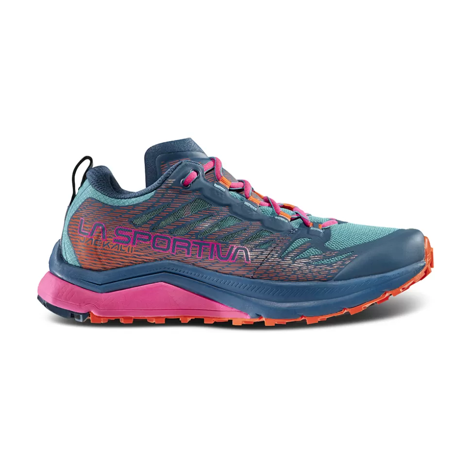 Running^La Sportiva JACKAL II WOMENS Storm Blue/Lagoon