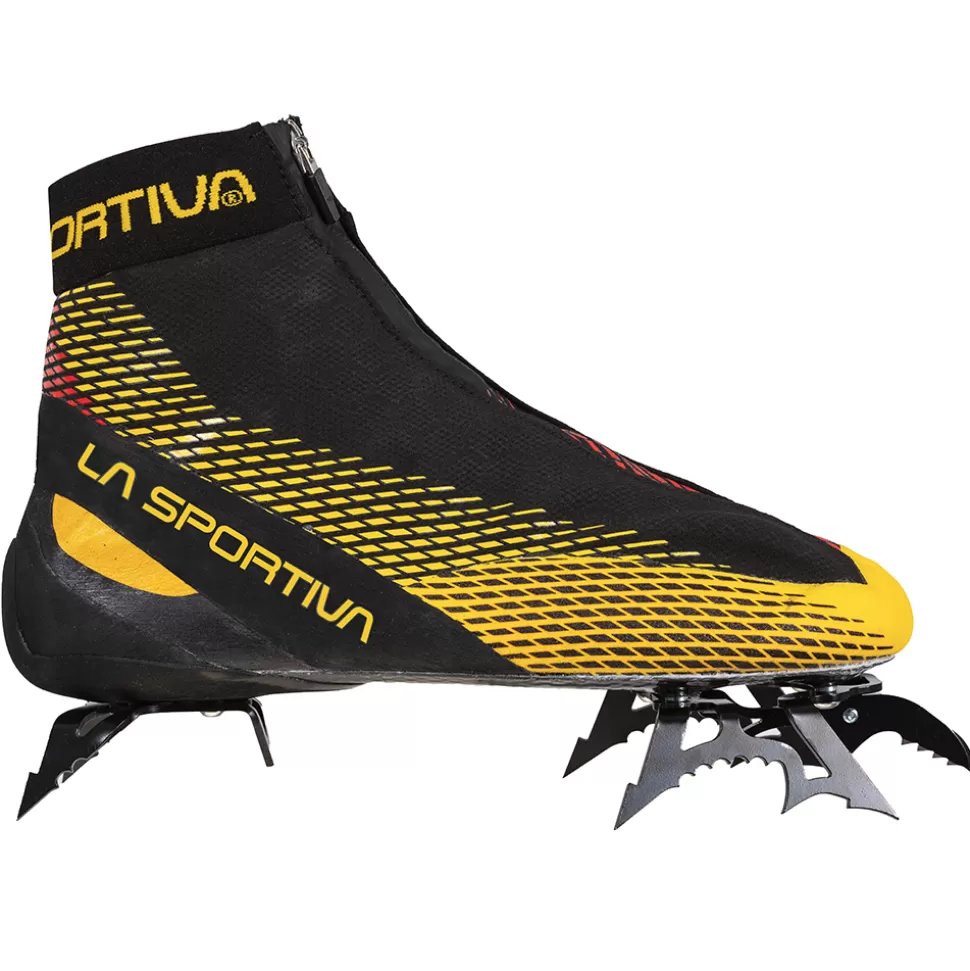 Climbing^La Sportiva MEGA ICE EVO Black/Yellow