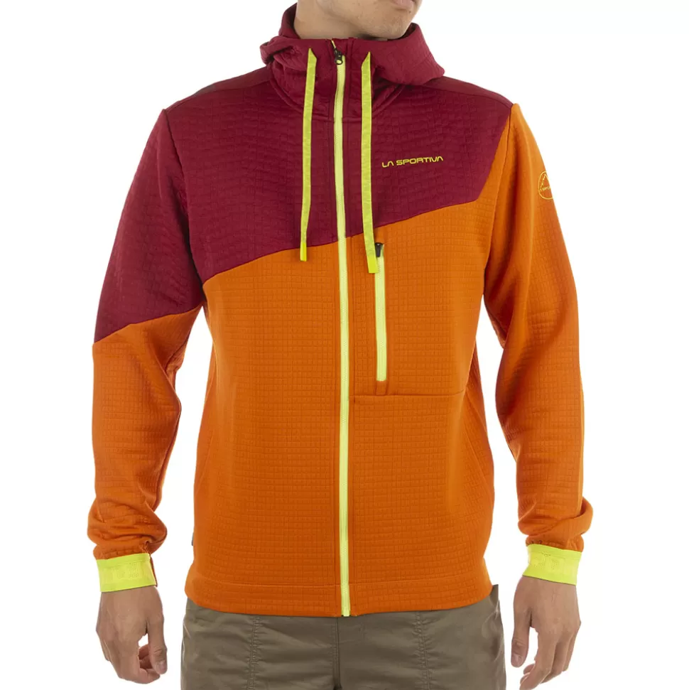 Sale | Sweatshirts & Fleece^La Sportiva METHOD HOODY M Hawaiian Sun/Sangria