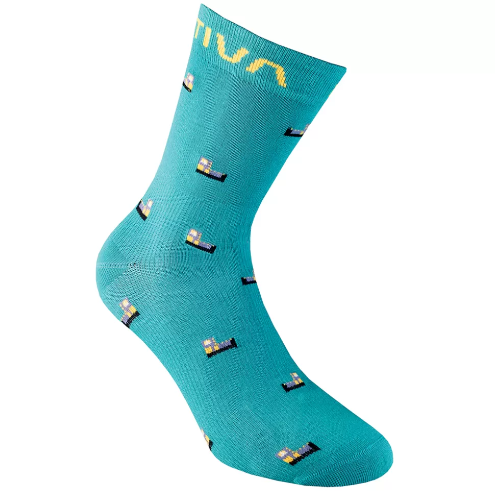 Accessories | Accessories^La Sportiva OUTDOOR FUN SOCKS Emerald/Yellow