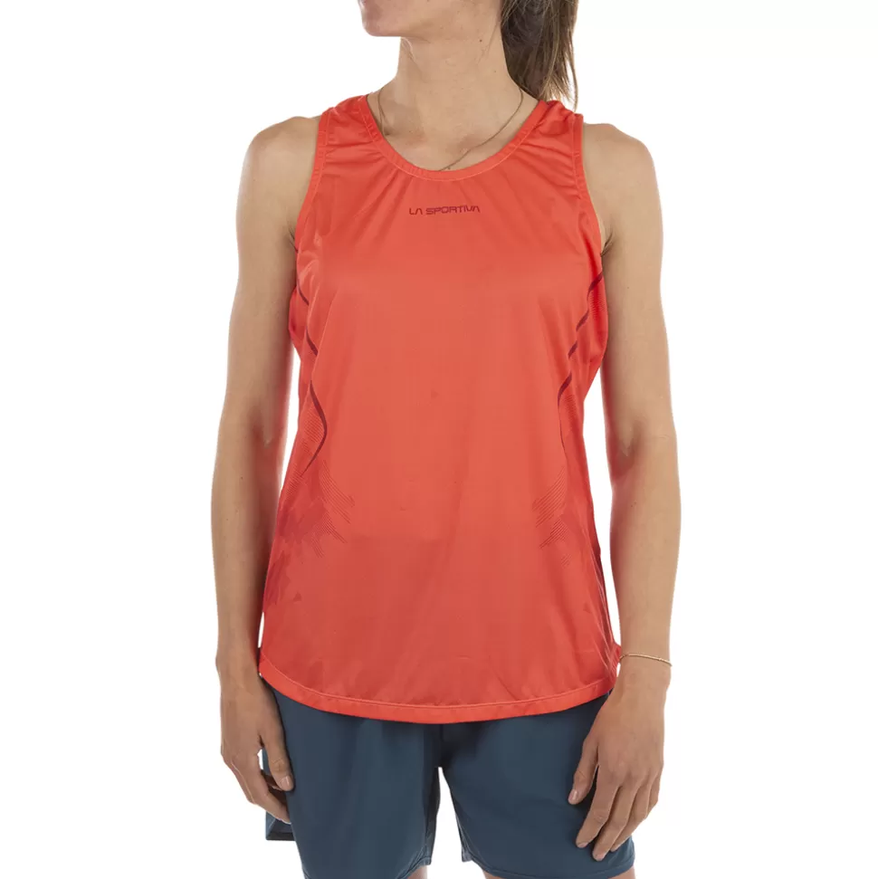 Sale | Shirts^La Sportiva PACER TANK W Storm Blue/Lagoon