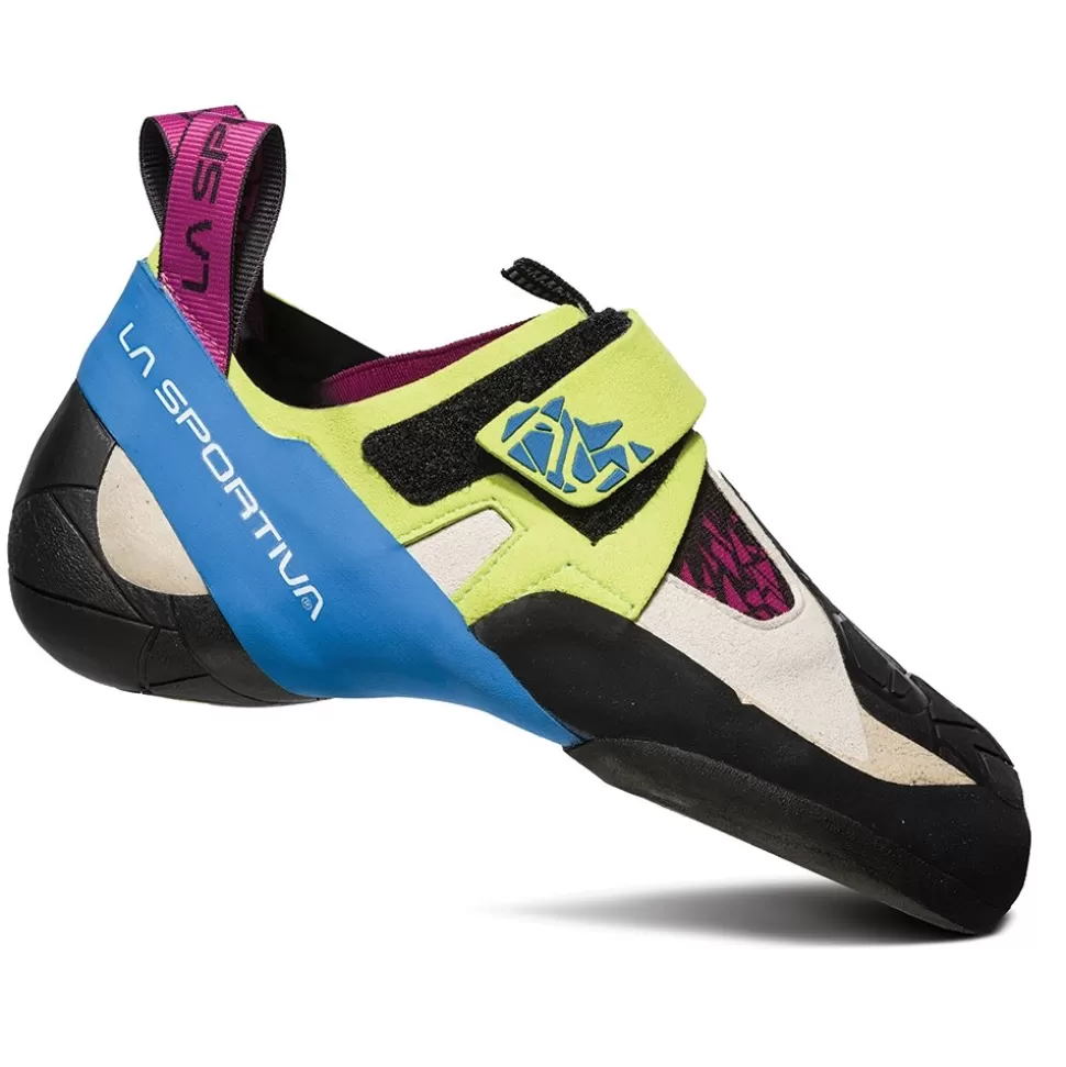 Climbing^La Sportiva SKWAMA WOMENS Apple Green/Cobalt Blue