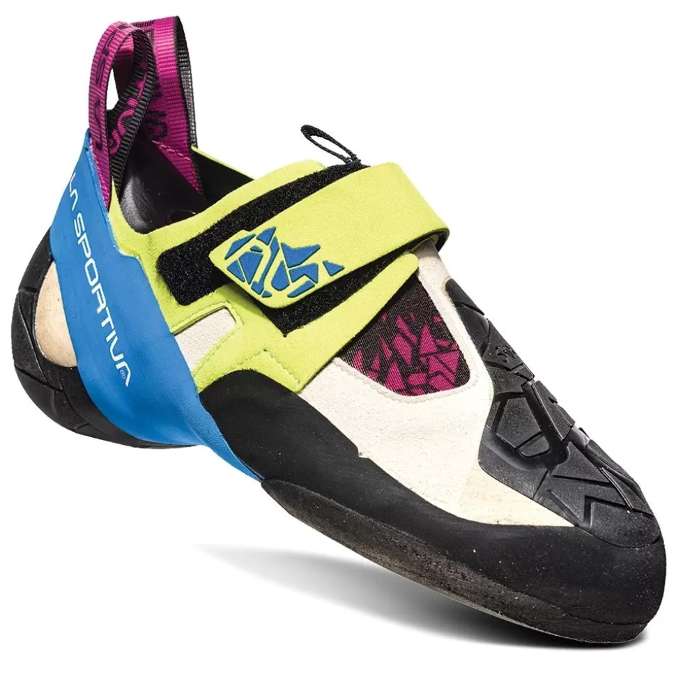 Climbing^La Sportiva SKWAMA WOMENS Apple Green/Cobalt Blue