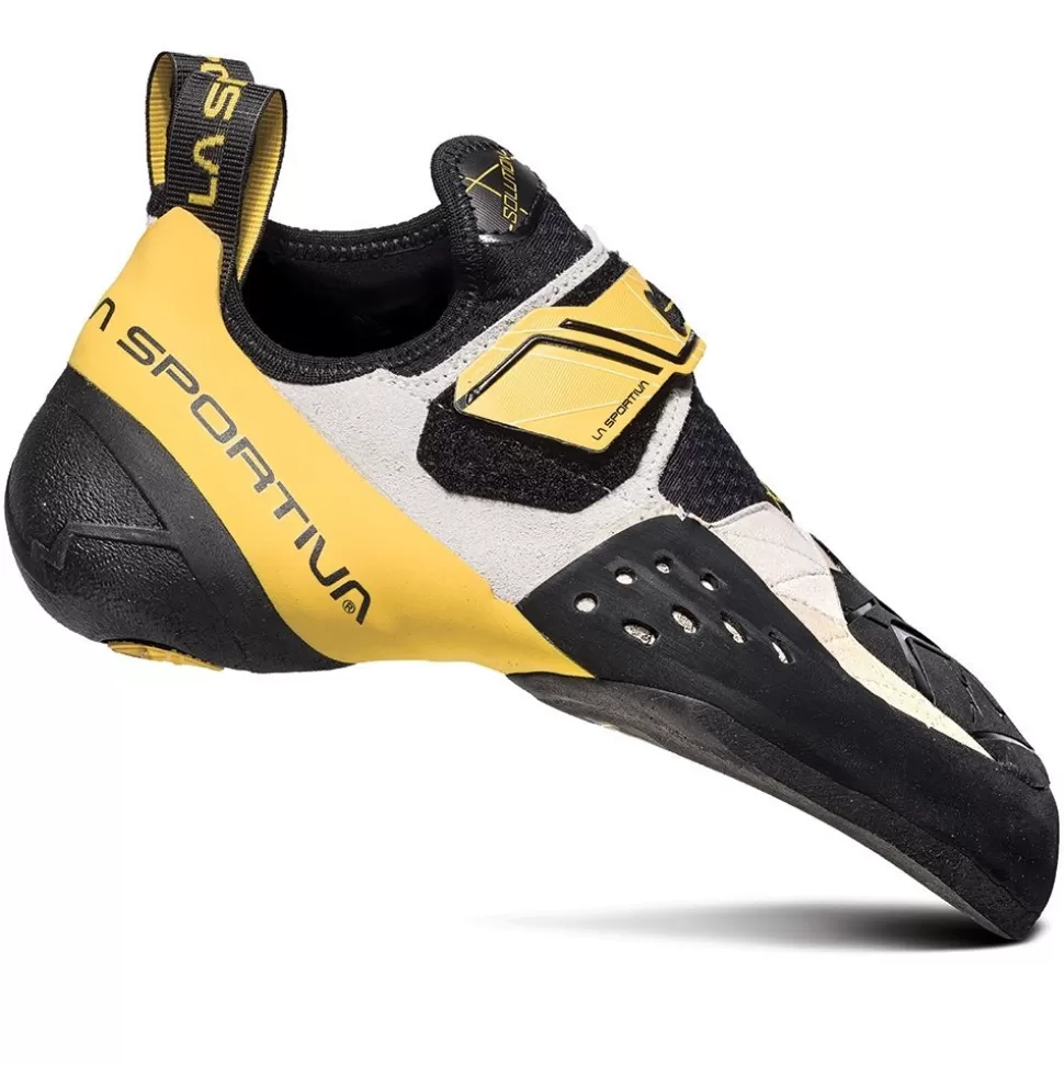 Climbing^La Sportiva SOLUTION White/Yellow