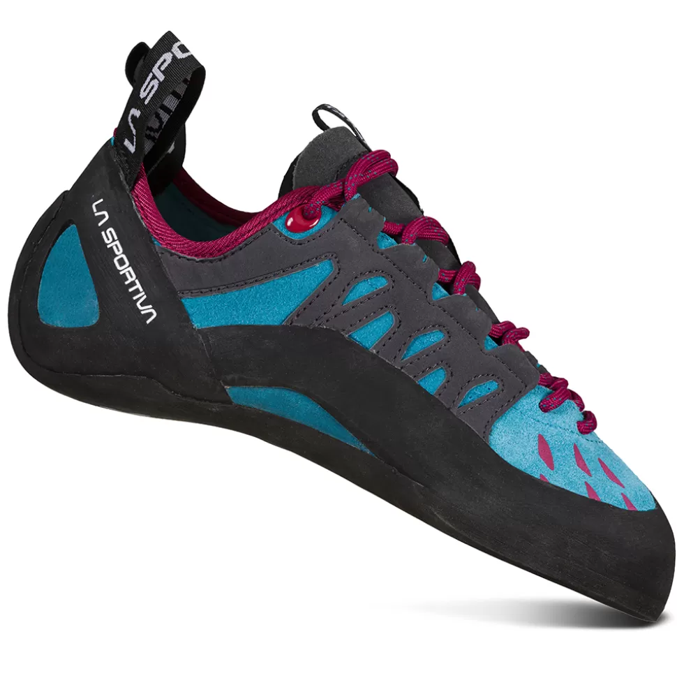 Climbing^La Sportiva TARANTULACE WOMENS Topaz/Red Plum