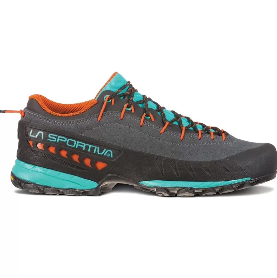 Sale | Approach^La Sportiva TX4 WOMENS Carbon/Aqua