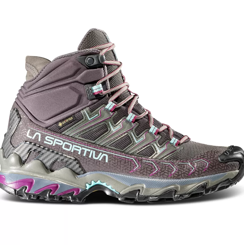 Sale | Hiking^La Sportiva ULTRA RAPTOR II MID GTX WOMENS Carbon/Iceberg