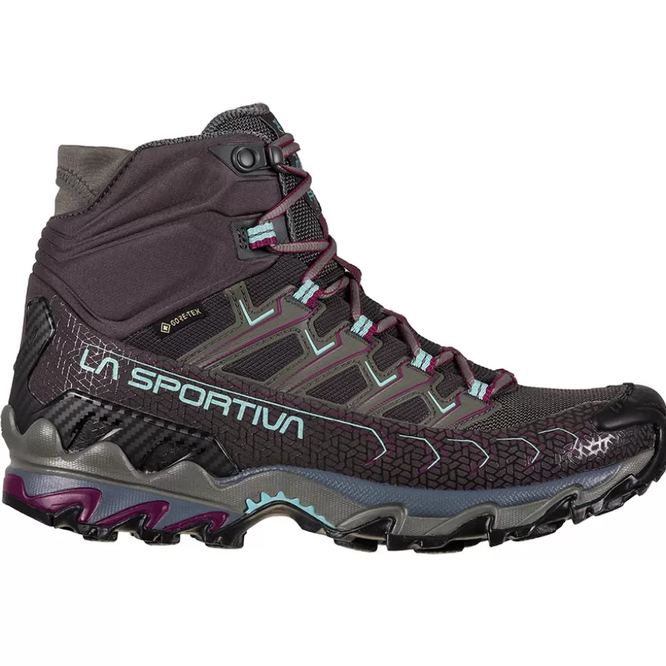 Sale | Hiking^La Sportiva ULTRA RAPTOR II MID WIDE GTX WOMENS Carbon/Iceberg W