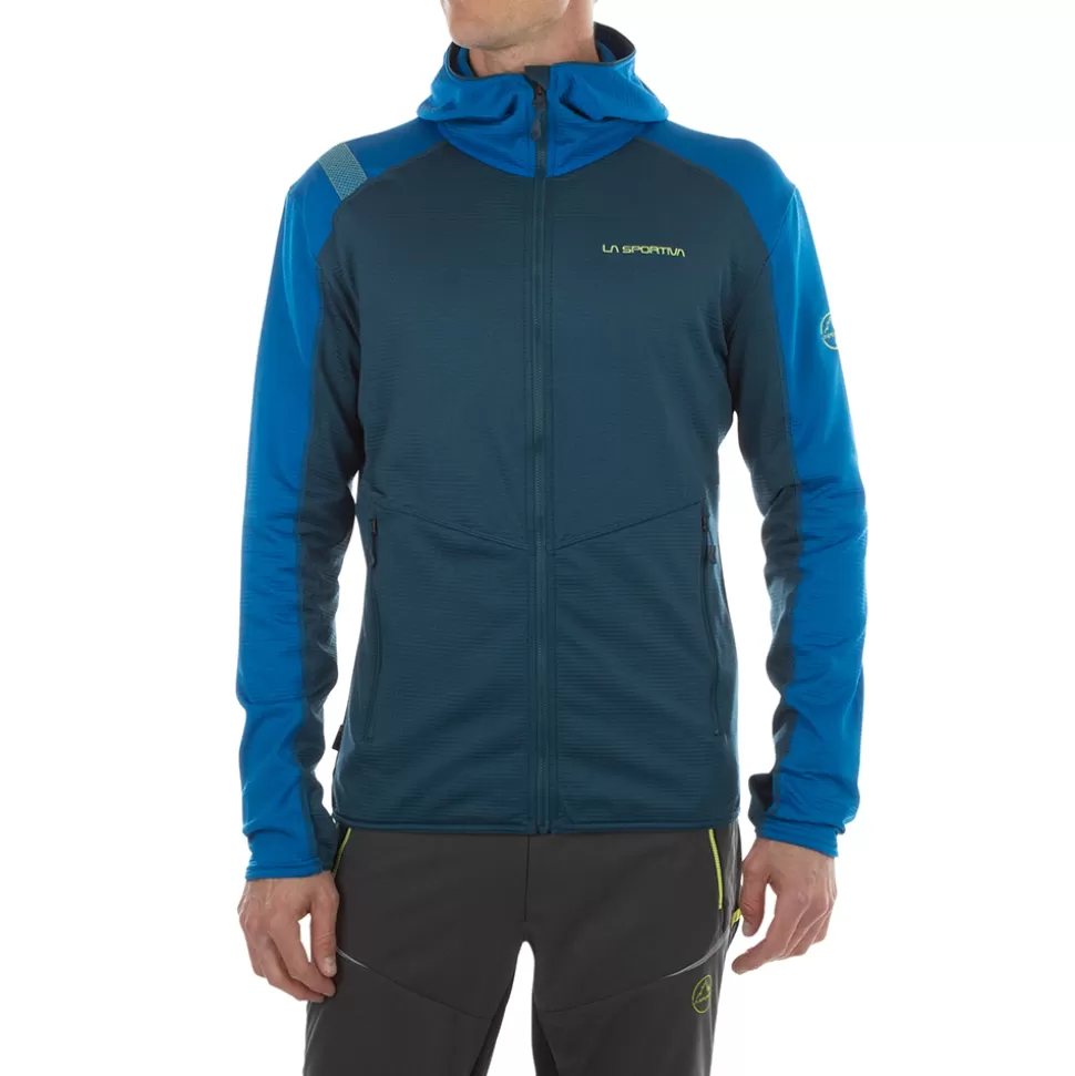 Jackets | Sweatshirts & Fleece^La Sportiva UPENDO HOODY M Storm Blue/Electric Blue